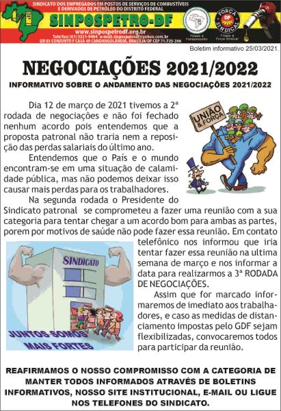 CAMPANHA SALARIAL 2021/2022